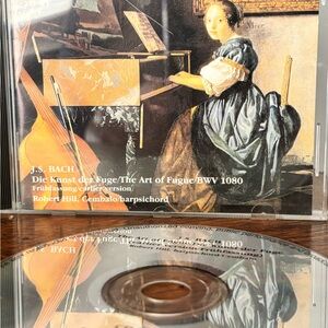 Robert Hill -Title -Bach - Die Kunst der Fuge BWV 1080 Frühfassung CD Rare